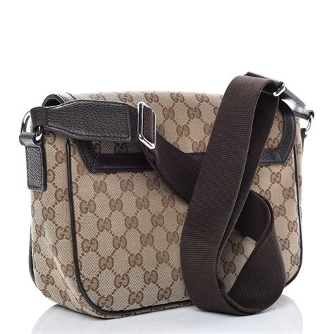 authentic gucci messenger bag|Gucci monogram Messenger bag.